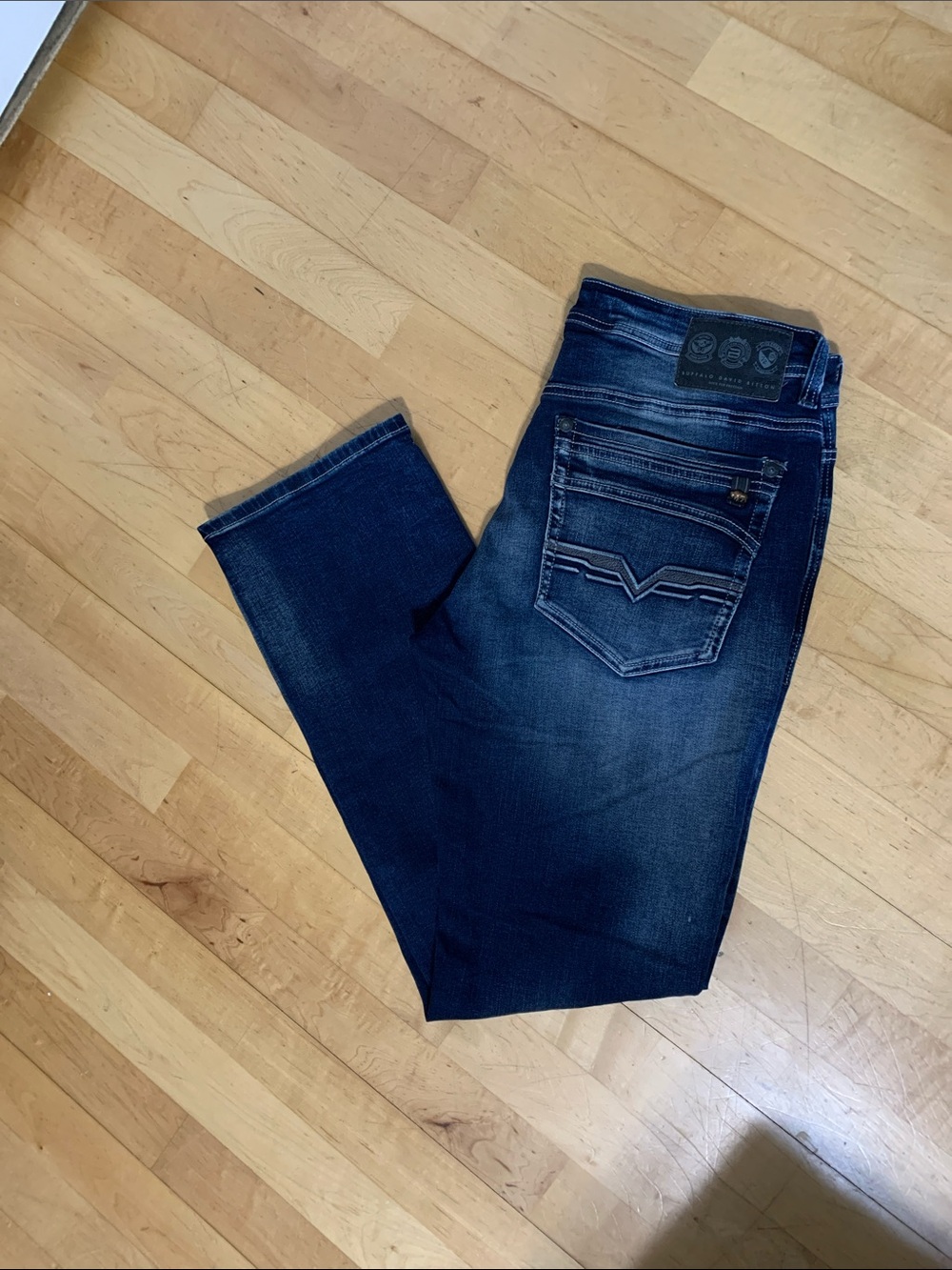Women’s Dark Blue Denim Jeans - Classic Slim Fit
